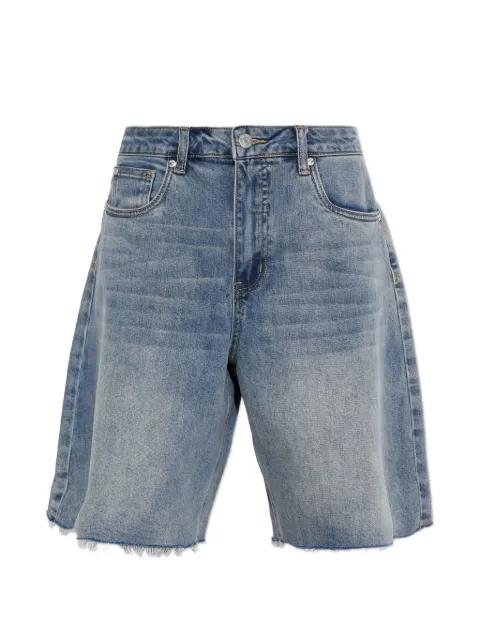 GZnoma raw-cut denim shorts by GESTUZ