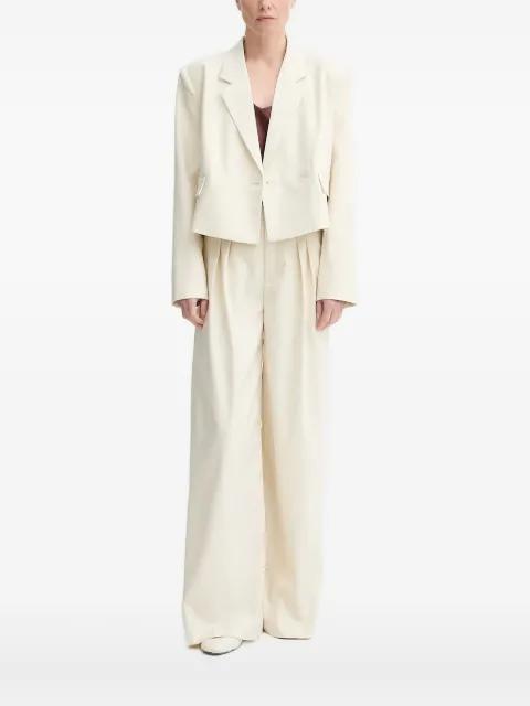 GZseaver padded-shoulder blazer by GESTUZ