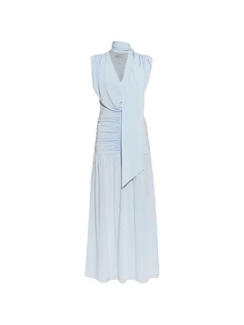 Gzlaily draped gathered maxi dress by GESTUZ