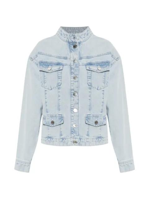 Gzparwana button-down denim jacket by GESTUZ