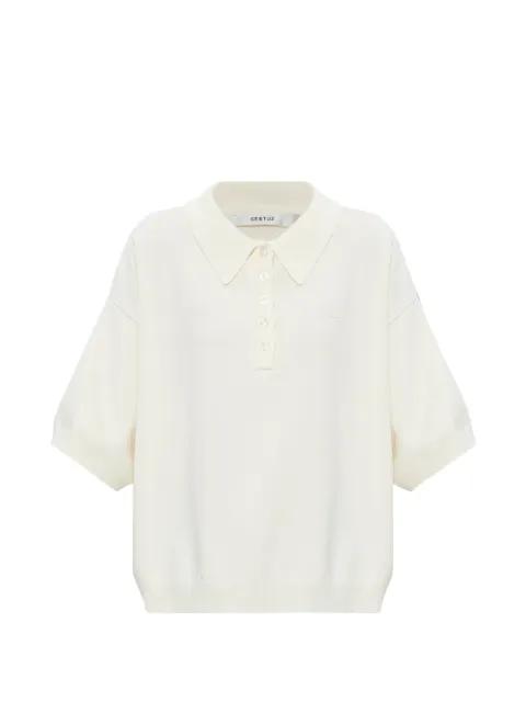 Gztalla buttoned polo shirt by GESTUZ