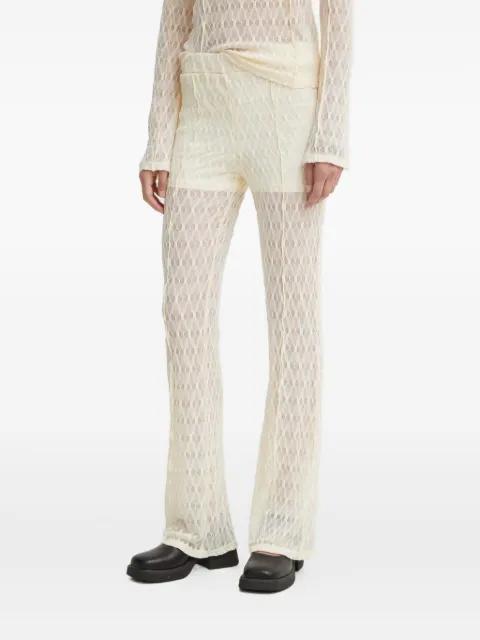 LicaGZ textured trousers by GESTUZ