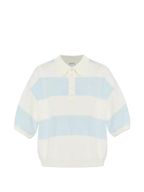 Maia striped button knitwear by GESTUZ