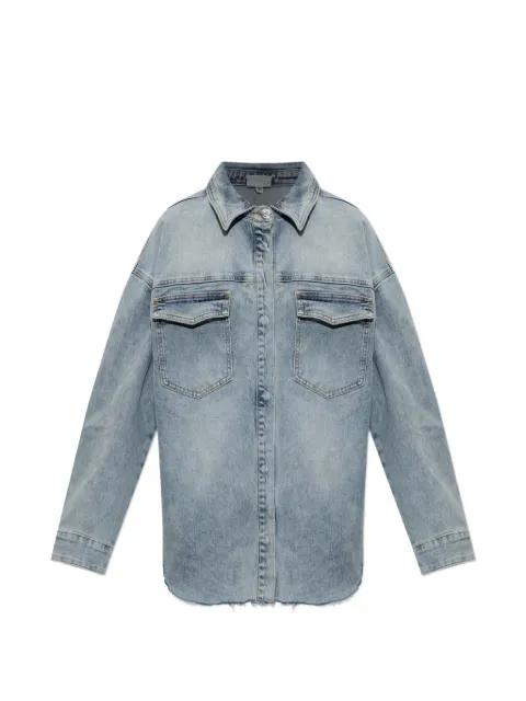 Noma faded frayed-hem shirt by GESTUZ