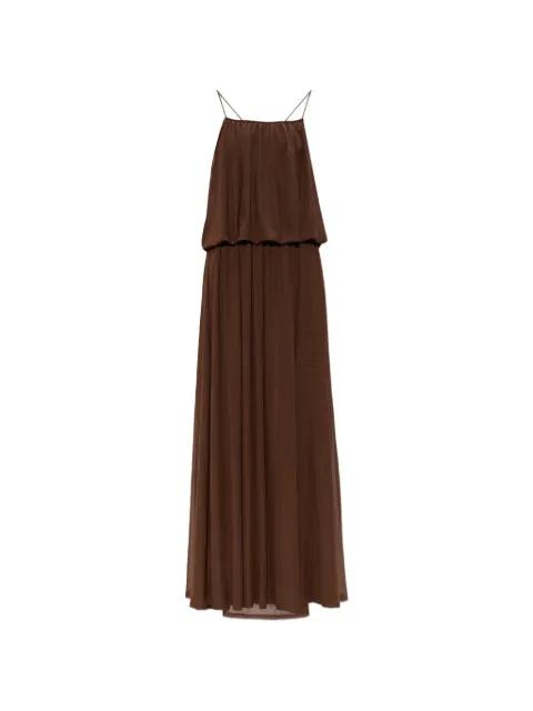 Samera mesh tiered maxi dress by GESTUZ