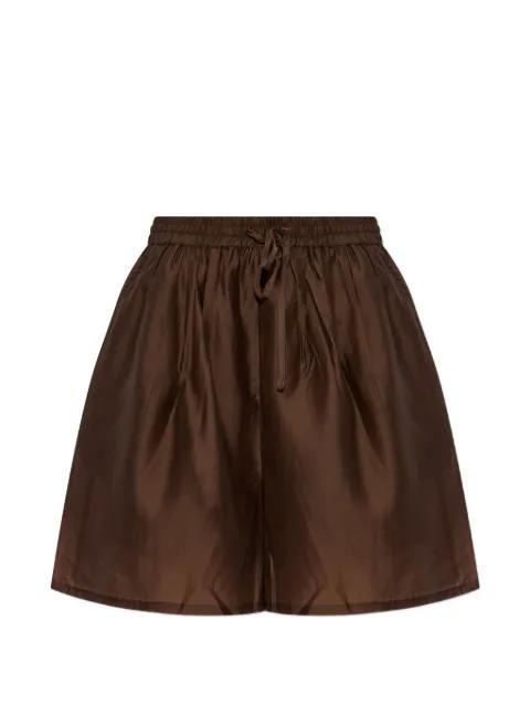 Siora drawstring elasticated-waist shorts by GESTUZ