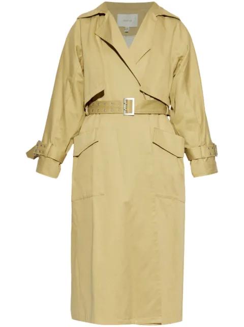 belted trench coat by GESTUZ