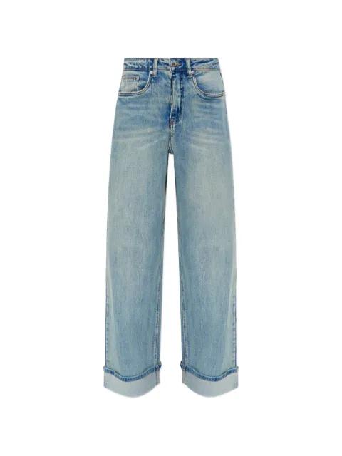 cuffed denim jeans by GESTUZ
