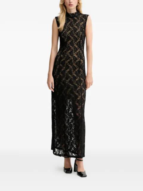 lace sleeveless maxi dress by GESTUZ