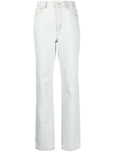 mid-rise straight-leg jeans by GESTUZ