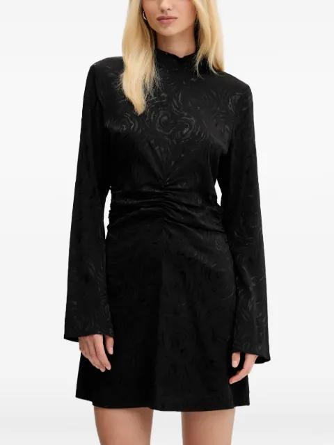 shirred-effect mini dress by GESTUZ