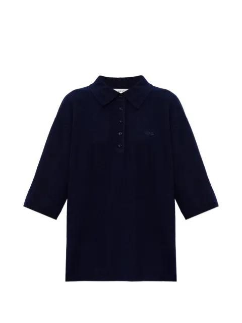 short-sleeve polo top by GESTUZ