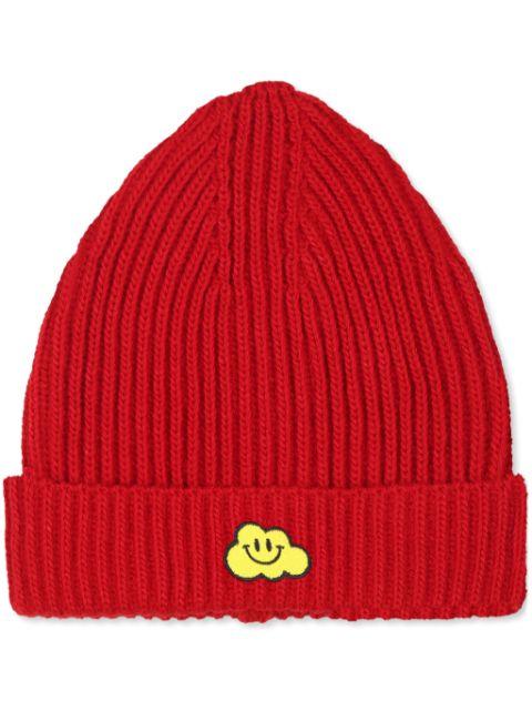 cloud-appliqué beanie by GHAYME