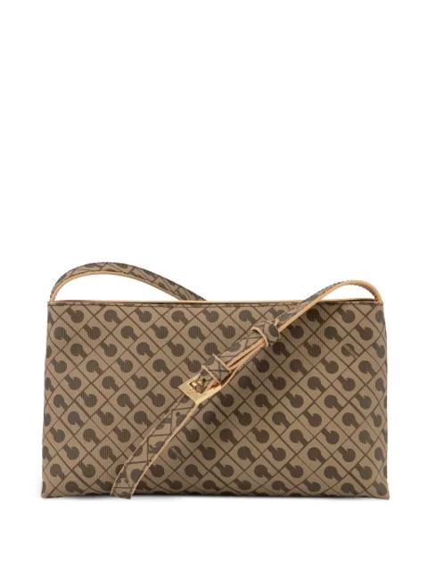 Medium Half Moon leather shoulder bag by GHERARDINI