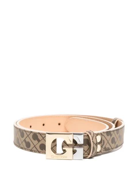 logo-plaque belt by GHERARDINI