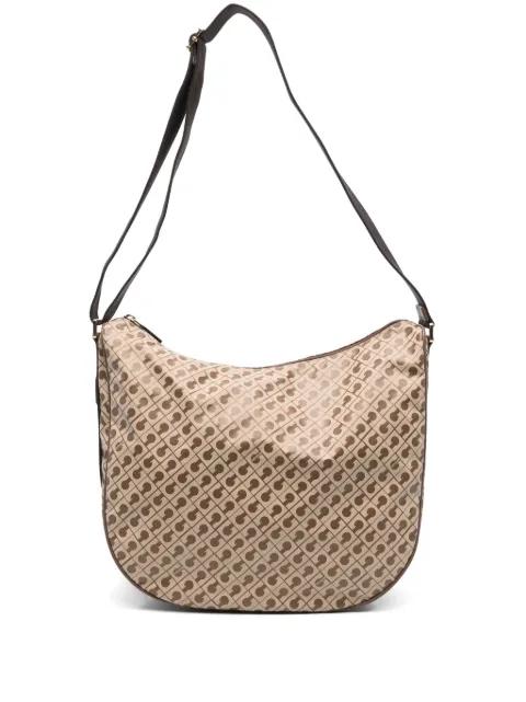 pattern-print shoulder bag by GHERARDINI