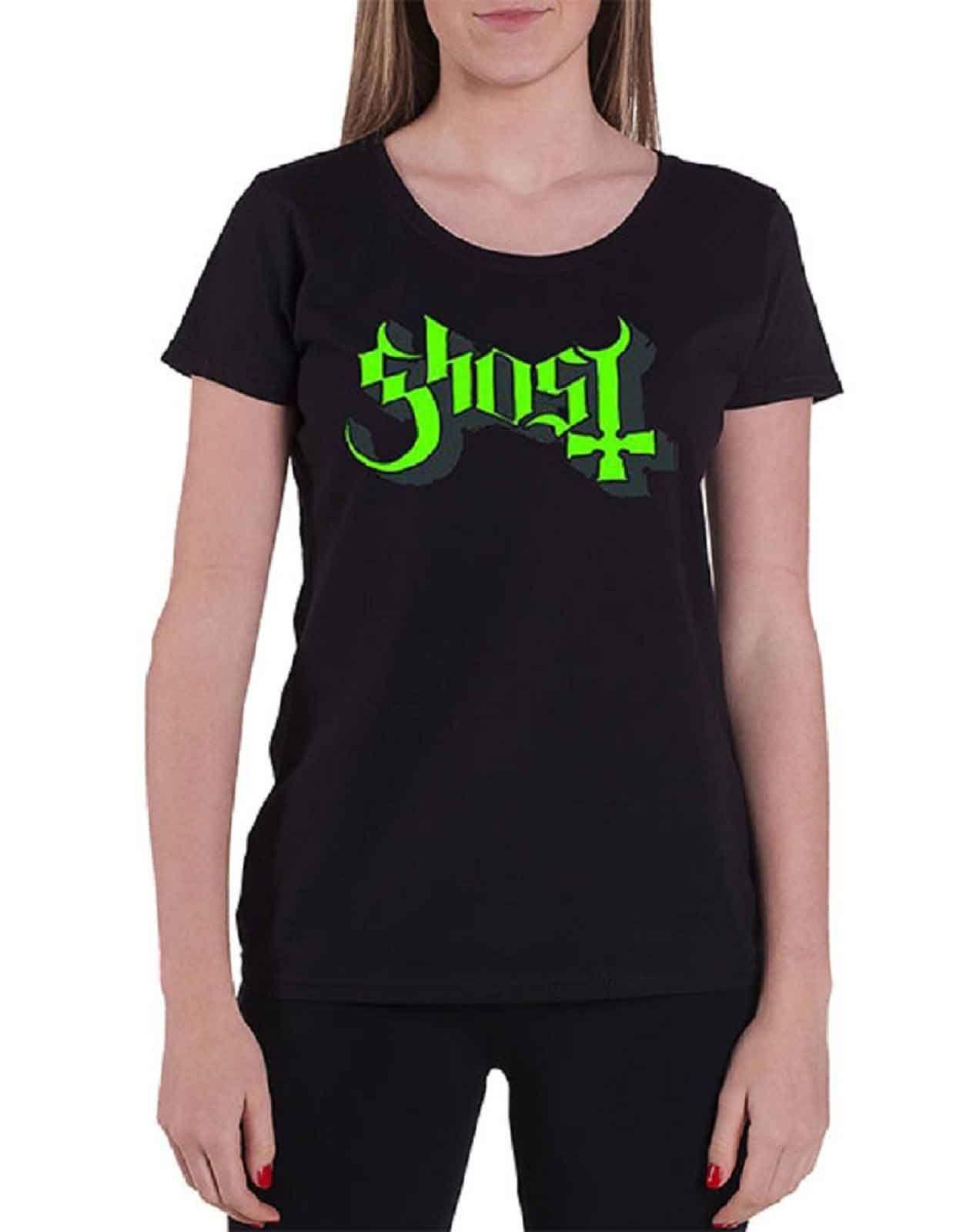 Green Keyline Logo Skinny Fit T Shirt by GHOST