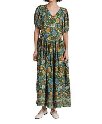 Christy Crepe Midi Tea Dress by GHOST LONDON