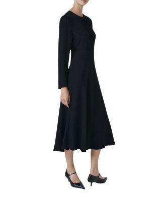Cora Crepe Tie Front Midi Dress by GHOST LONDON