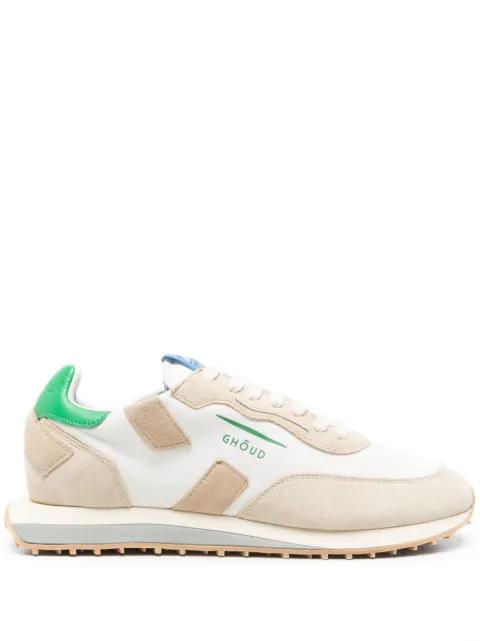 logo-print sneakers by GHOUD