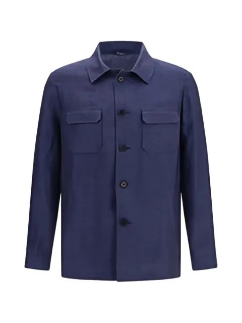 button-up linen shirt by GI CAPRI