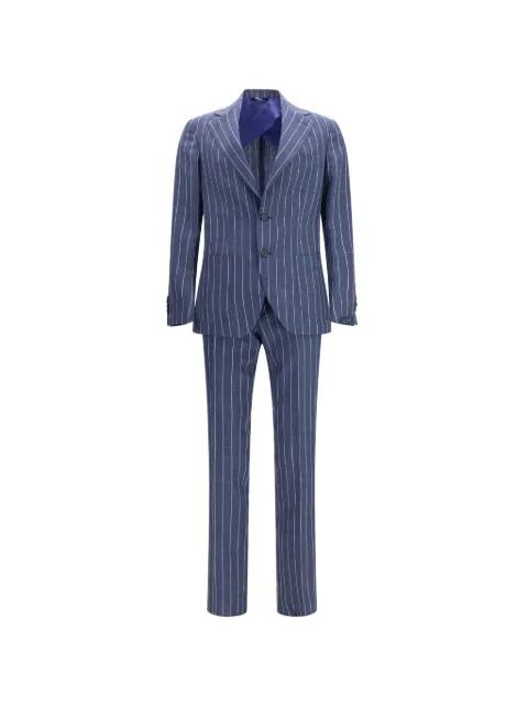 pinstripe single-breasted suit by GI CAPRI