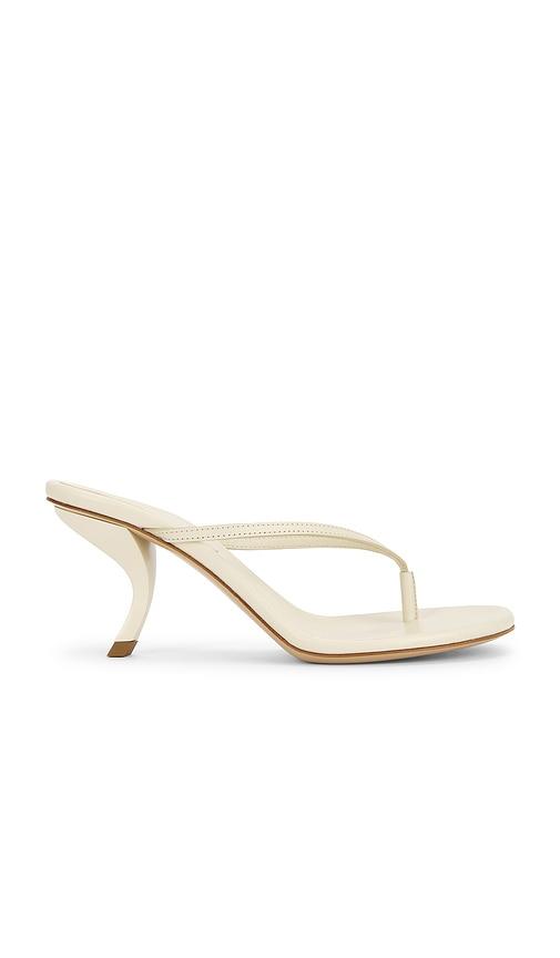 GIA BORGHINI Aurorina Sandal in Ivory by GIA BORGHINI