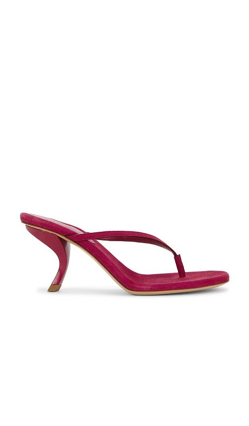 GIA BORGHINI Aurorina Sandal in Red by GIA BORGHINI