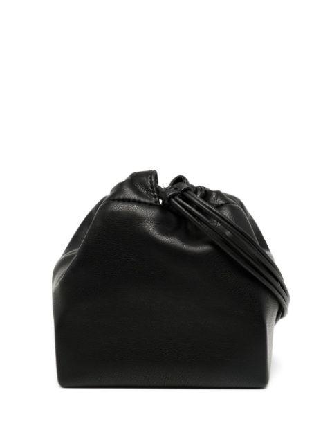 drawstring-fastening faux-leather crossbody bag by GIA STUDIOS