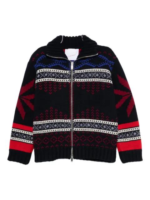 zip-up cardigan by GIADA BENINCASA