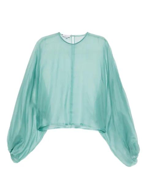 balloon-sleeve top by GIADA CURTI
