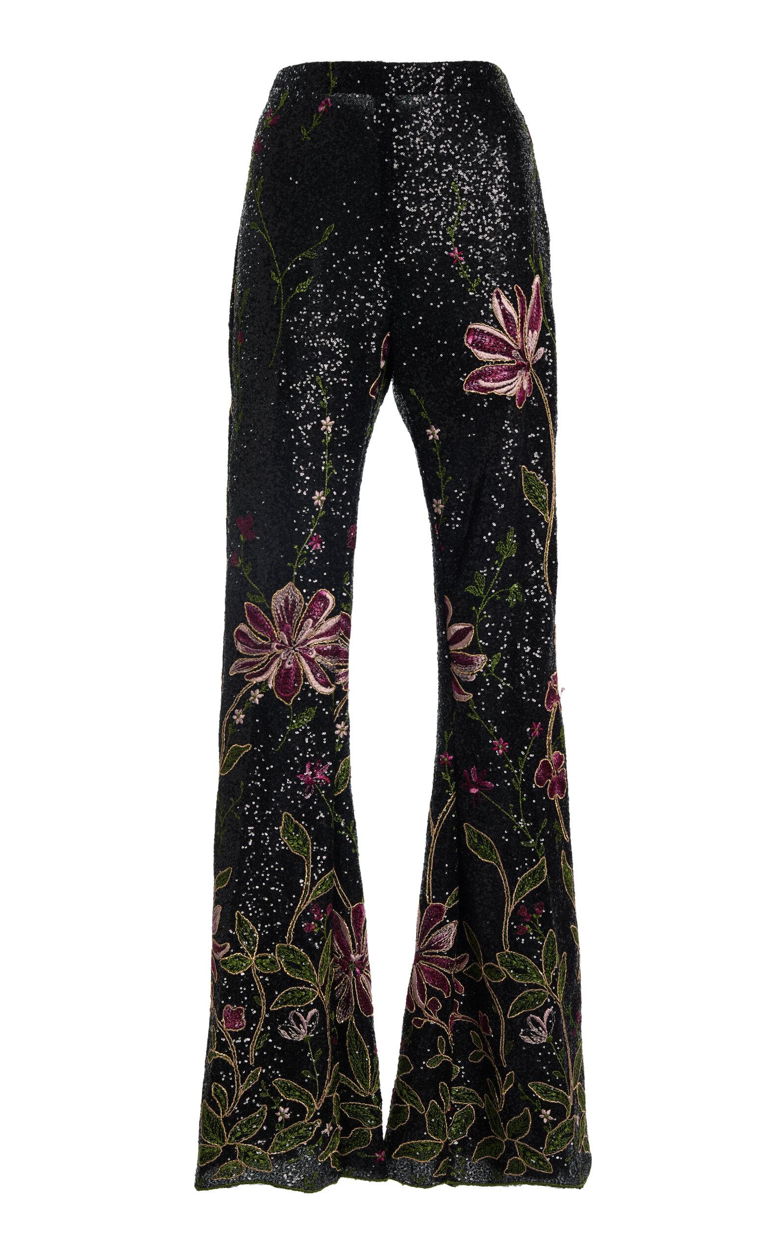 Giambattista Valli Sequined Flared Pants - Moda Operandi by GIAMBATTISTA VALLI