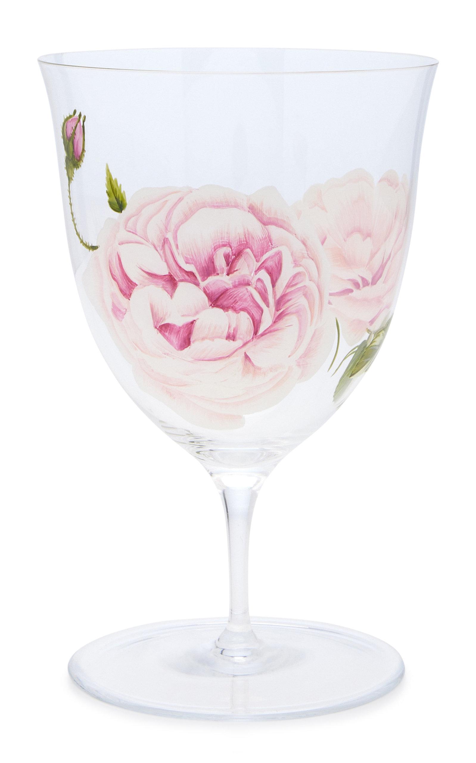 Giambattista Valli Home - Painted Water Glass - Multi - Moda Operandi by GIAMBATTISTA VALLI HOME