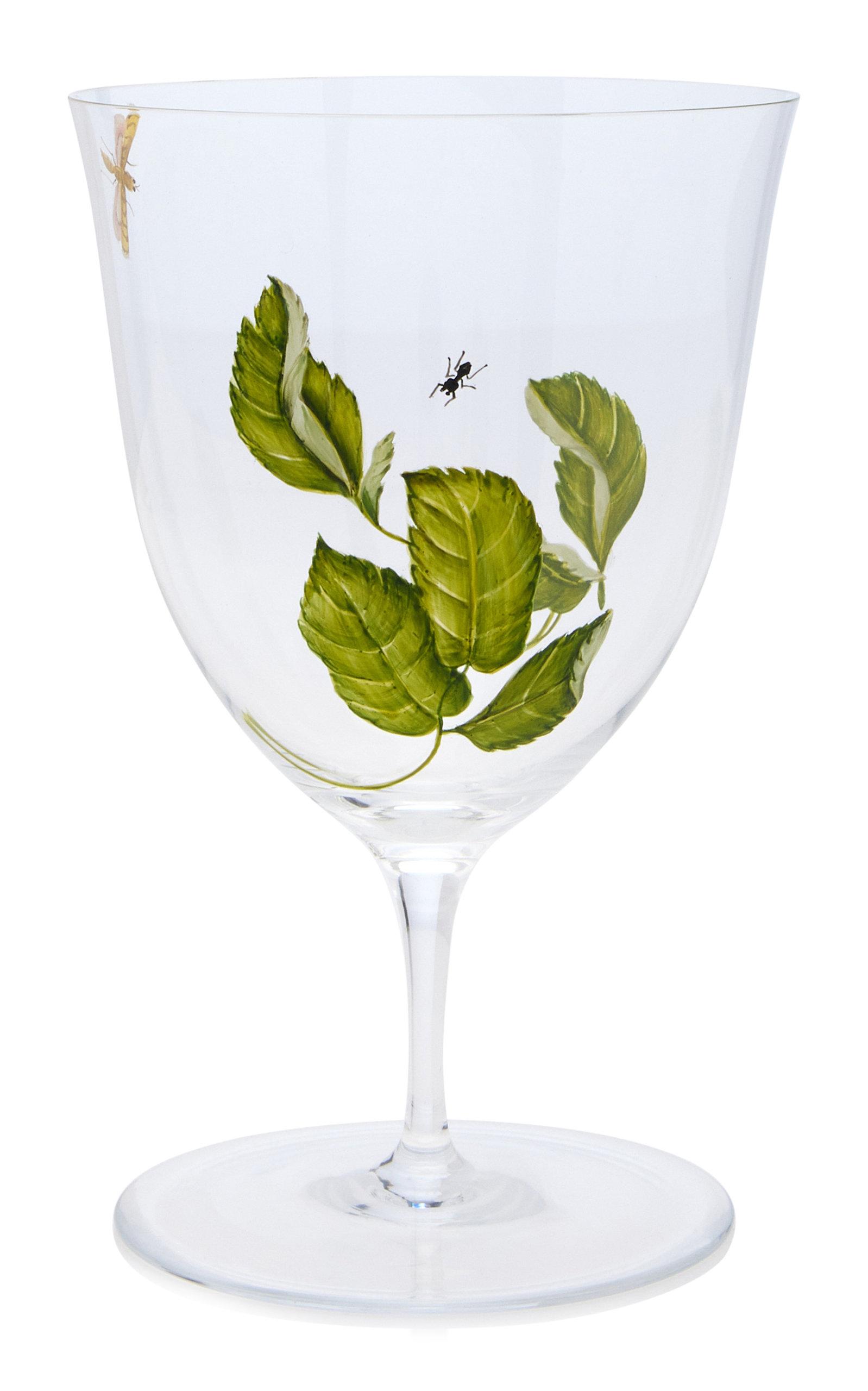 Giambattista Valli Home - Painted Water Glass - Multi - Moda Operandi by GIAMBATTISTA VALLI HOME