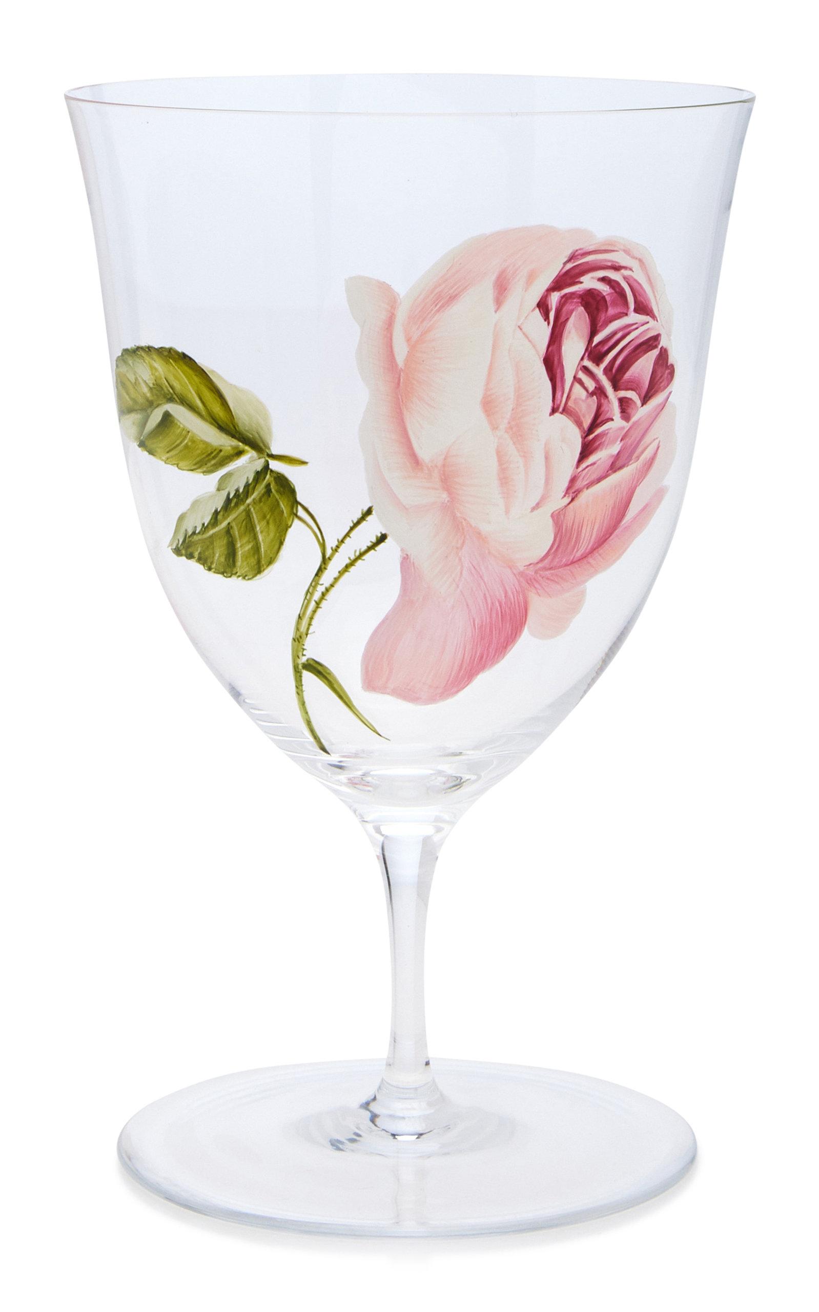 Giambattista Valli Home - Painted Water Glass - Multi - Moda Operandi by GIAMBATTISTA VALLI HOME
