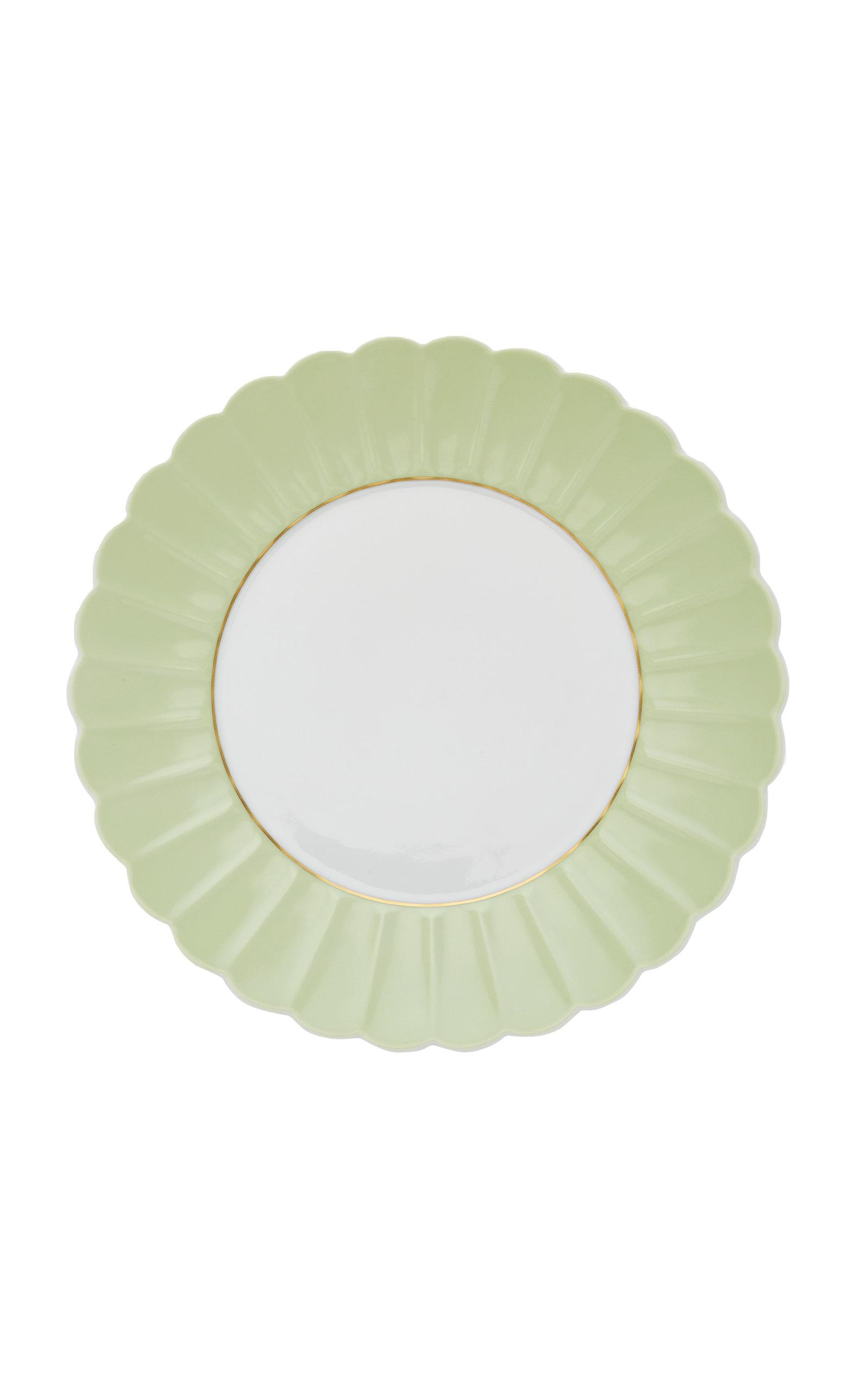 Giambattista Valli Home - Porcelain Starter Plate - Green - Moda Operandi by GIAMBATTISTA VALLI HOME