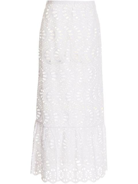 Macram maxi skirt by GIAMBATTISTA VALLI