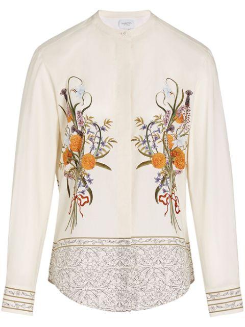 Marigold Bouquets blouse by GIAMBATTISTA VALLI