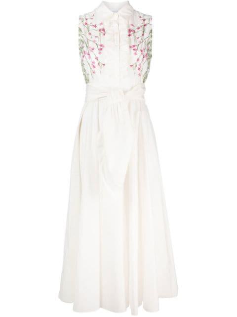 Ramage belted sleeveless dress by GIAMBATTISTA VALLI