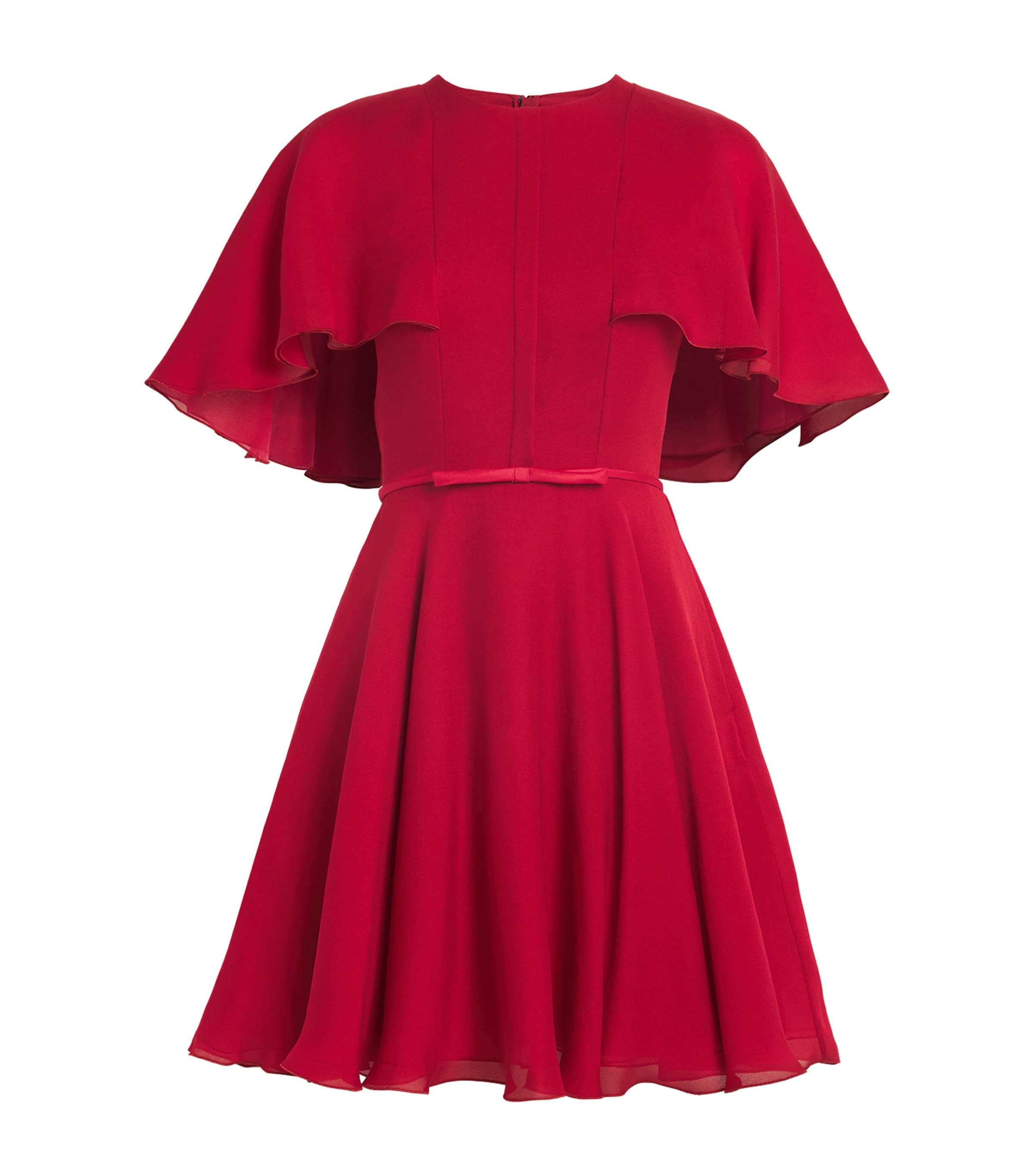 Silk Belted Mini Dress by GIAMBATTISTA VALLI