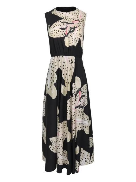 floral midi dress by GIAMBATTISTA VALLI