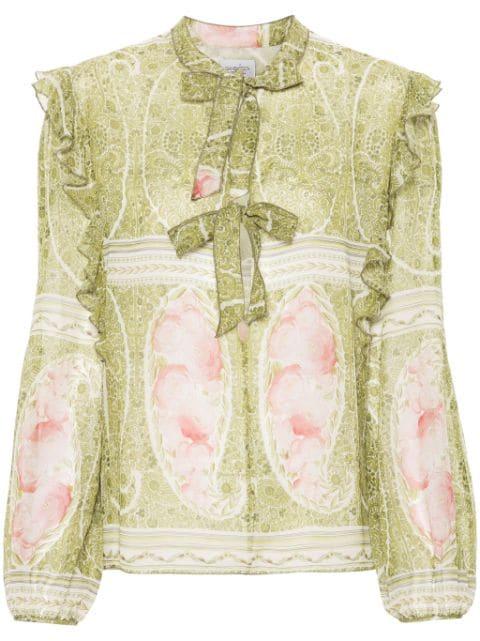 floral-print blouse by GIAMBATTISTA VALLI