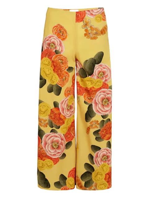 floral trousers by GIAMBATTISTA VALLI