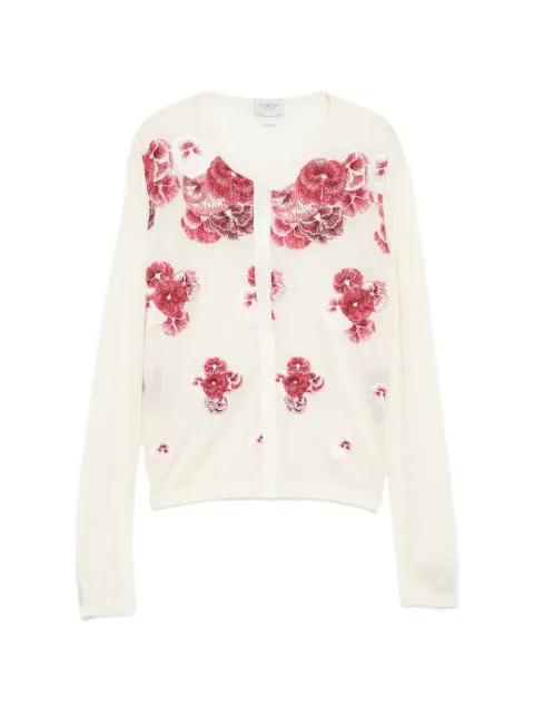knitted button cardigan by GIAMBATTISTA VALLI