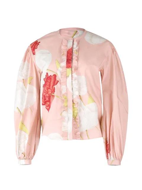 ruffled-detail blouse by GIAMBATTISTA VALLI
