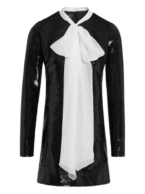 sequin self-tie neck dress by GIAMBATTISTA VALLI