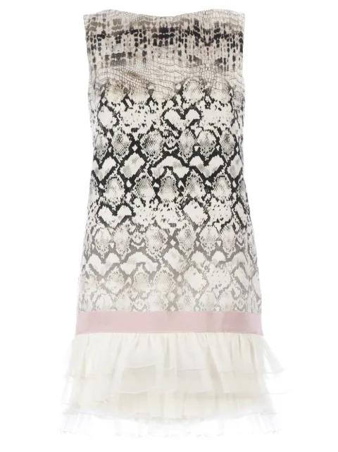 snake skin print dress by GIAMBATTISTA VALLI