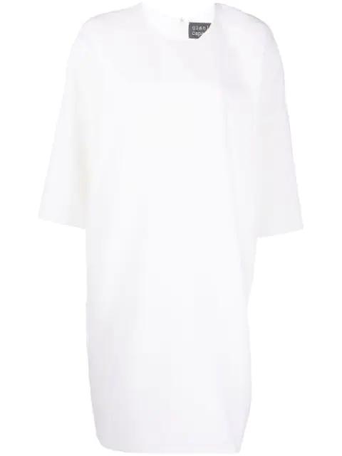 Anne three-quarter sleeve wool dress by GIANLUCA CAPANNOLO