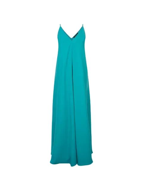 V-neck spaghetti-strap maxi dress by GIANLUCA CAPANNOLO