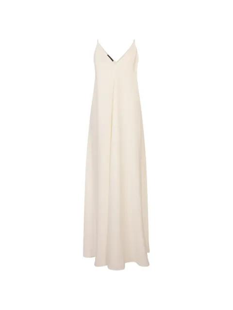 V-neck strap maxi dress by GIANLUCA CAPANNOLO